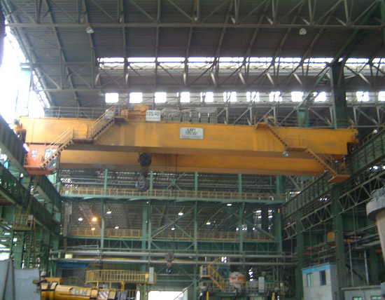 125-40t 桥式EBET易博机用于首钢迁钢公司